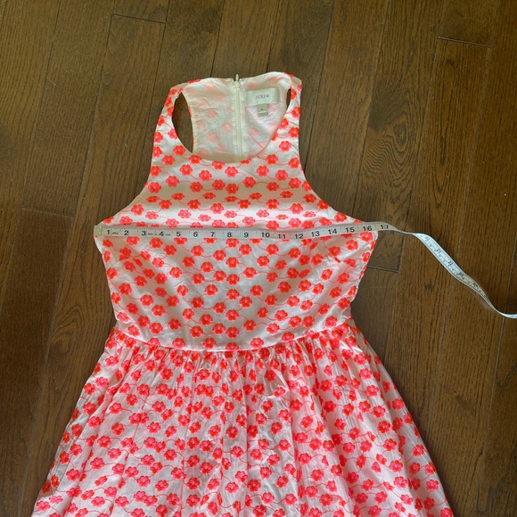 Vibrant J Crew dress, size 4, worn one! Fully lined, with POCKETS! - Picture 4 of 8
